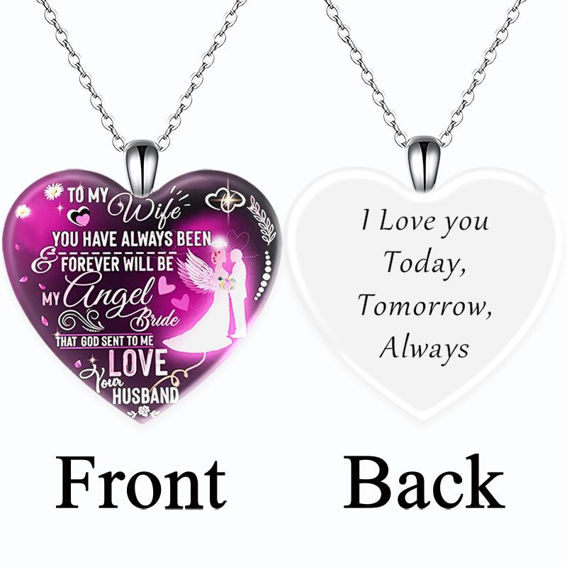 

Мужская и женская модная бижутерия любит кристалл кулон ожерелье письмо ожерелье