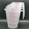 250ml/500ml/1000ml Graduated Plastic Measuring Cup | 1L/1.5L/2L Lab & Baking Measuring Cups