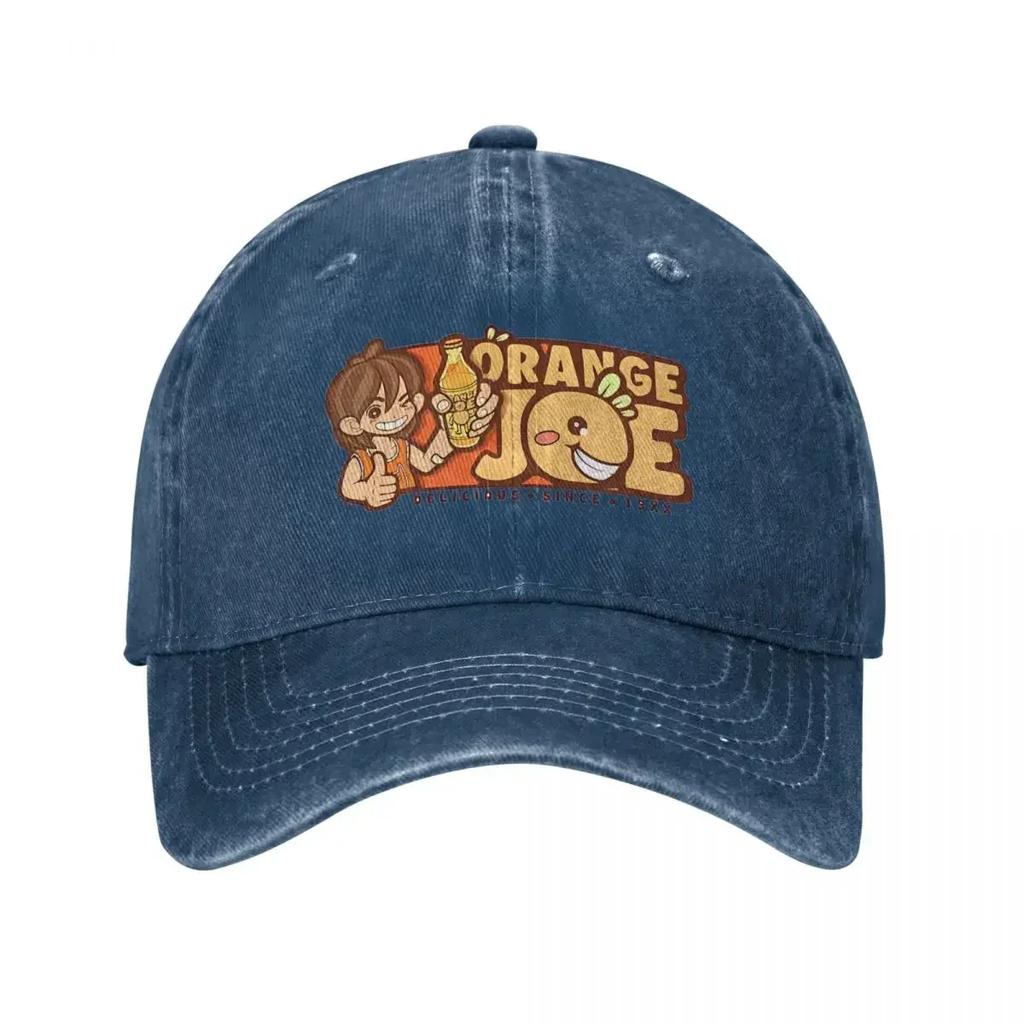 Omori Orange Joe Game Trucker Hat Outfits For Unisex Baseball Cap Vintage Headwear Snapback Caps Adjustable