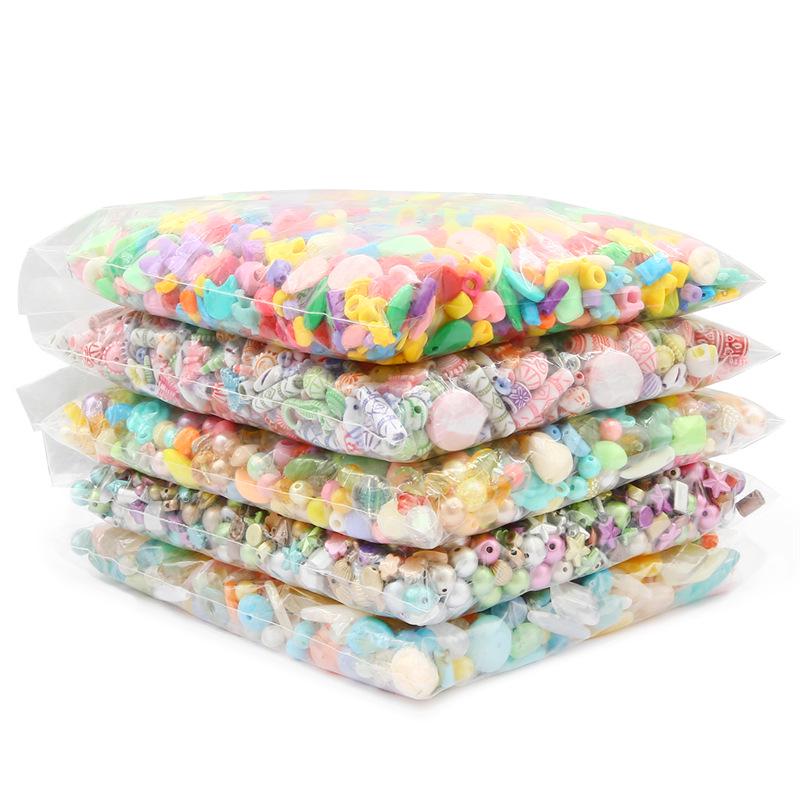 Retro Baroque DIY Beads: Handmade Acrylic Necklace & Bracelet Jewelry Accessories