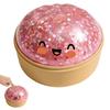 Squishy Boulette 1 Pièce Bun Vapeur Pailleté Pincer Musique Simulation Forme de Pains Vapeur Mignon Et Amusant Soulager le Stress Écraser Boulettes