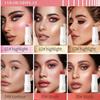 QIC Multi-function Cosmetic Pen Powder Blusher High Gloss Cosmetic Pen Pearl Light Fine Shiny Matte Brightening Facial Makeup Shadow Pen