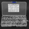 360pcs Stainless Steel Hex Nuts Coarse Thread American System UNC Nuts Fasteners