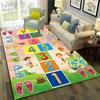 Digitale Kinderspiele Jungen und Mädchen Cartoon Teppich Wohnzimmer Sofas Fußmatten Kinder Anti-Rutsch-Bodenmatten Heimdekoration