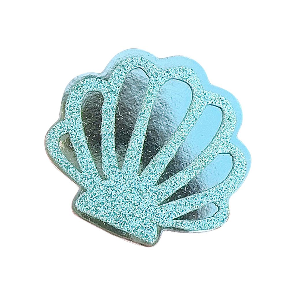 10Pcs 40*40mm Glitter PU  Padded Appliques For DIY Craft Cake Topper  Headwear Clip Bow Accessories Decor Patches