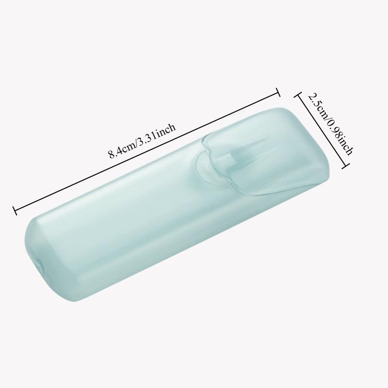 Mini Travel Organizer Box - Portable PP Plastic Pill Case for Toothpicks, Floss, Small Items, Eco-Friendly Daily Use Storage