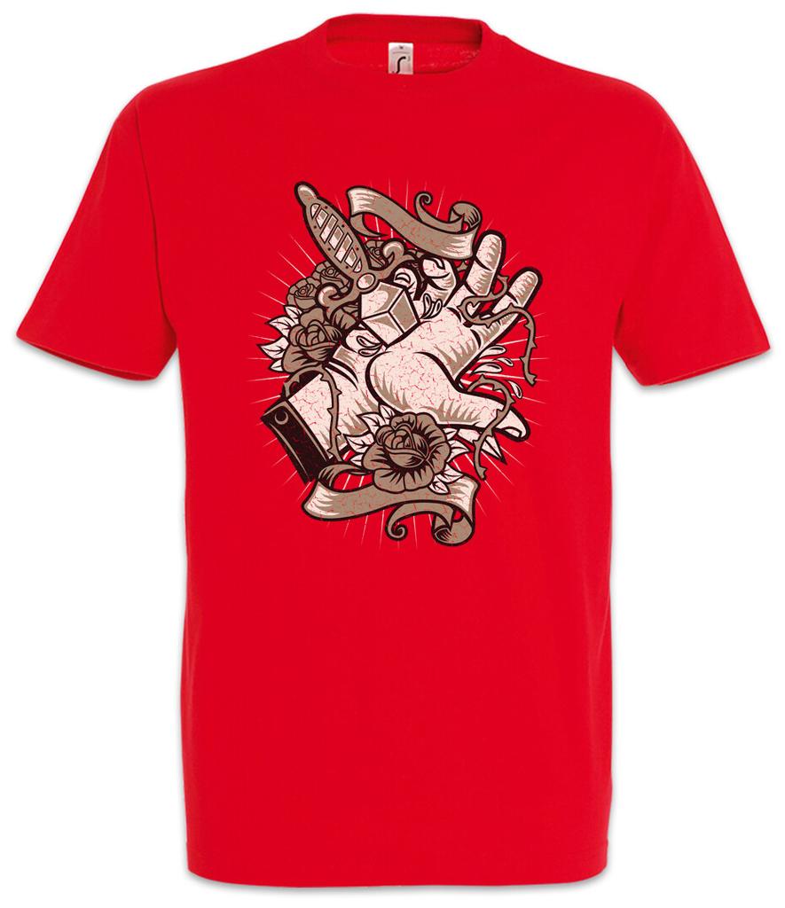 Daggered Hand T-Shirt Tattoo Tattooist Dagger RPG Asian Japan Japanese