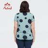 Astrid Summer Women's T-shirt 2023 Cotton Top Women Oversized Fashion Polka Dot Tee Butterfly Pattern Diamonds Female Clothing