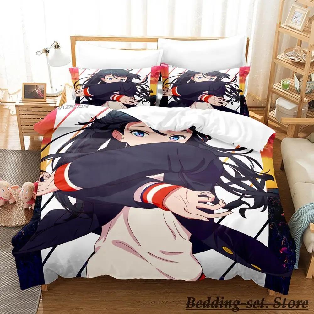 Ssss Gridman Bedding Set Single Twin Full Queen King Size Bed Set Adult Kid Bedroom Duvetcover Sets Anime Parure De Lit Bed