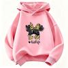 Leopard Print Kid Life Cute Hoodie Kids Children's Sweatshirt Cute Harajuku Hoody for Boys Girls Autumn Winter Casual Hoodies