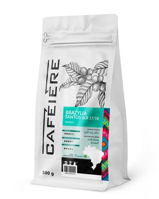 Coffee Beans Cafeiere Arabica Brazil Santos Scr 17/18, 500 G
