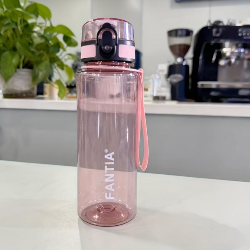 High-End Brand Transparent Water Cup, BPA-Free Leak-Proof Water Bottle, Large Capacity High Appearance Durable