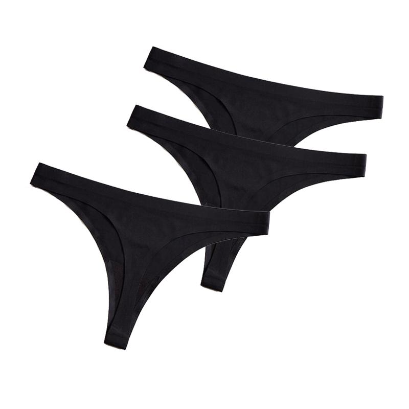 6 Pack Womens Seamless Ice Silk Thongs Bikini Panties Briefs Underwear Lingerie 6 Pack Womens Seamless Ice Silk Thongs Bikini Panties Briefs Underwear Lingerie