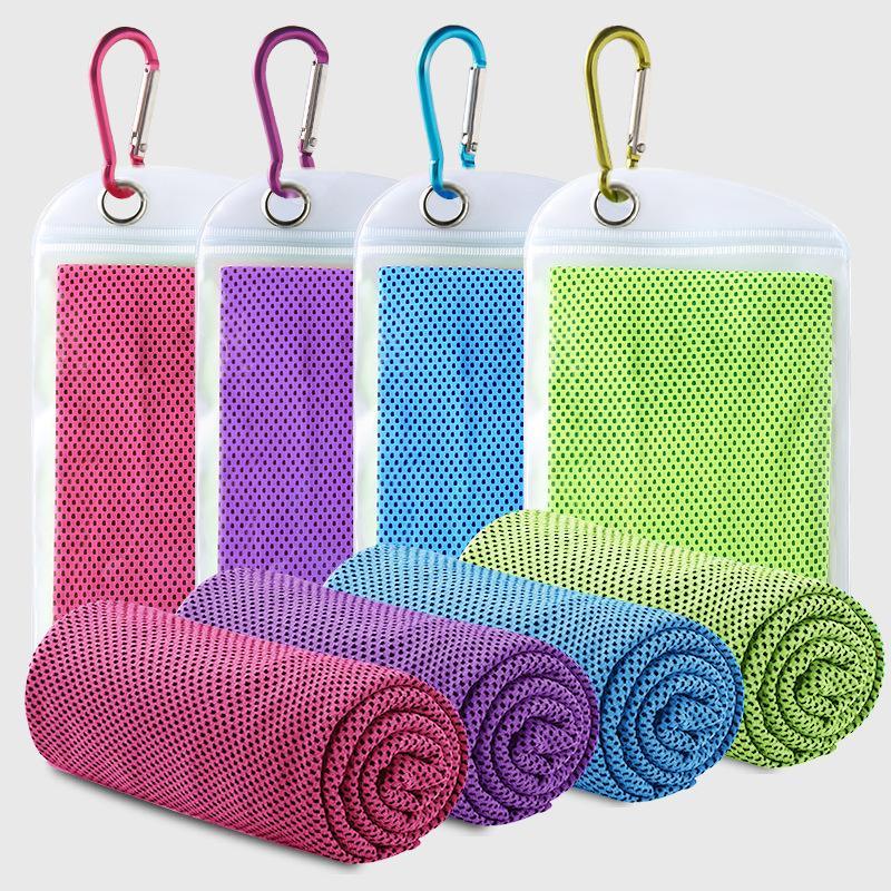 Microfiber Cooling Towel Super Absorbent Quick Dry Ice Cold Towel for Football Basketball Training Sports