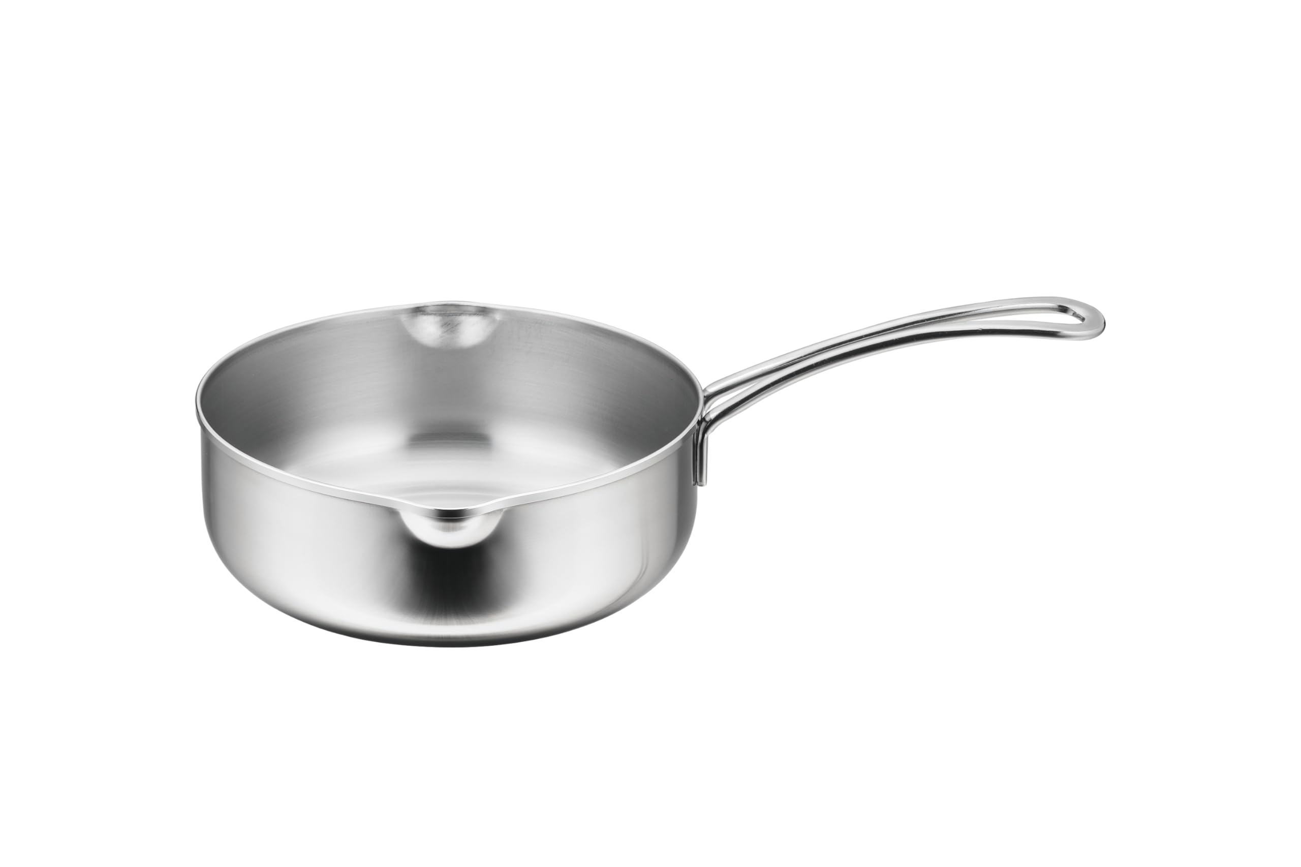 

Maruyama Lucente Yukihira Induction and Gas Stove Stainless Made in Pot, 20cm, 2.2L, LU-20Y, Compatible, Steel, Japan, Tsubame-Sanjo