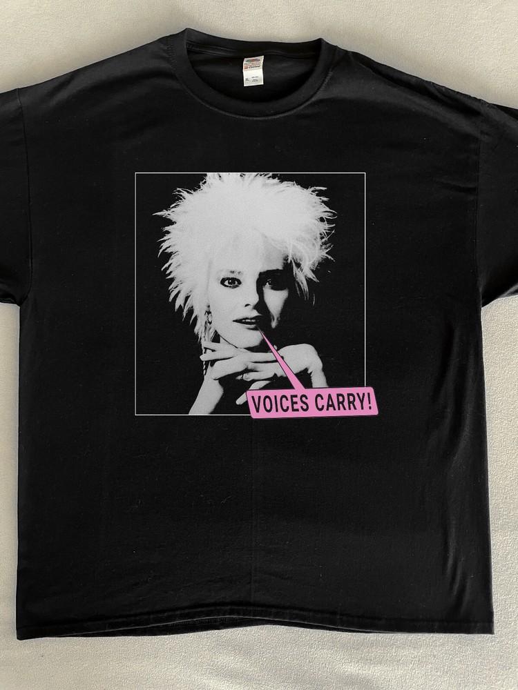 Voices Carry Aimee Mann Til Tuesday 80s New Wave Punk Goth Grunge Black T Shirt Unisex T-Shirt S