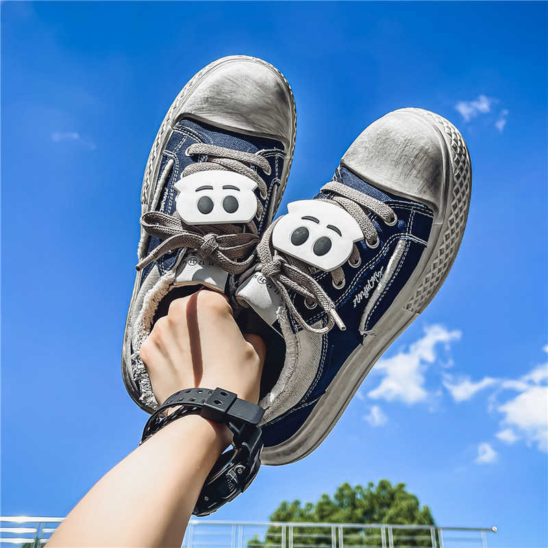 Thin Heel Round Nose Black And White Shoes Men Woven Men's Sneakers High Brand Best-selling Sport Unique Out Street