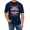 Rock Unisex O Neck Tshirt Oversized Im A Bus Driver To Save Time Lets Just Assume That Im Never Wrong Minimalist Unisex