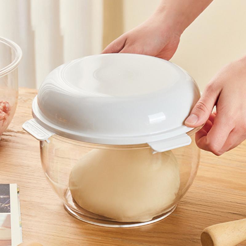 Dough Proofing Container With Lid Pizza Proofing Box Dough Kneading And Fermentation Baking Tray Kitchen Baking Accessories