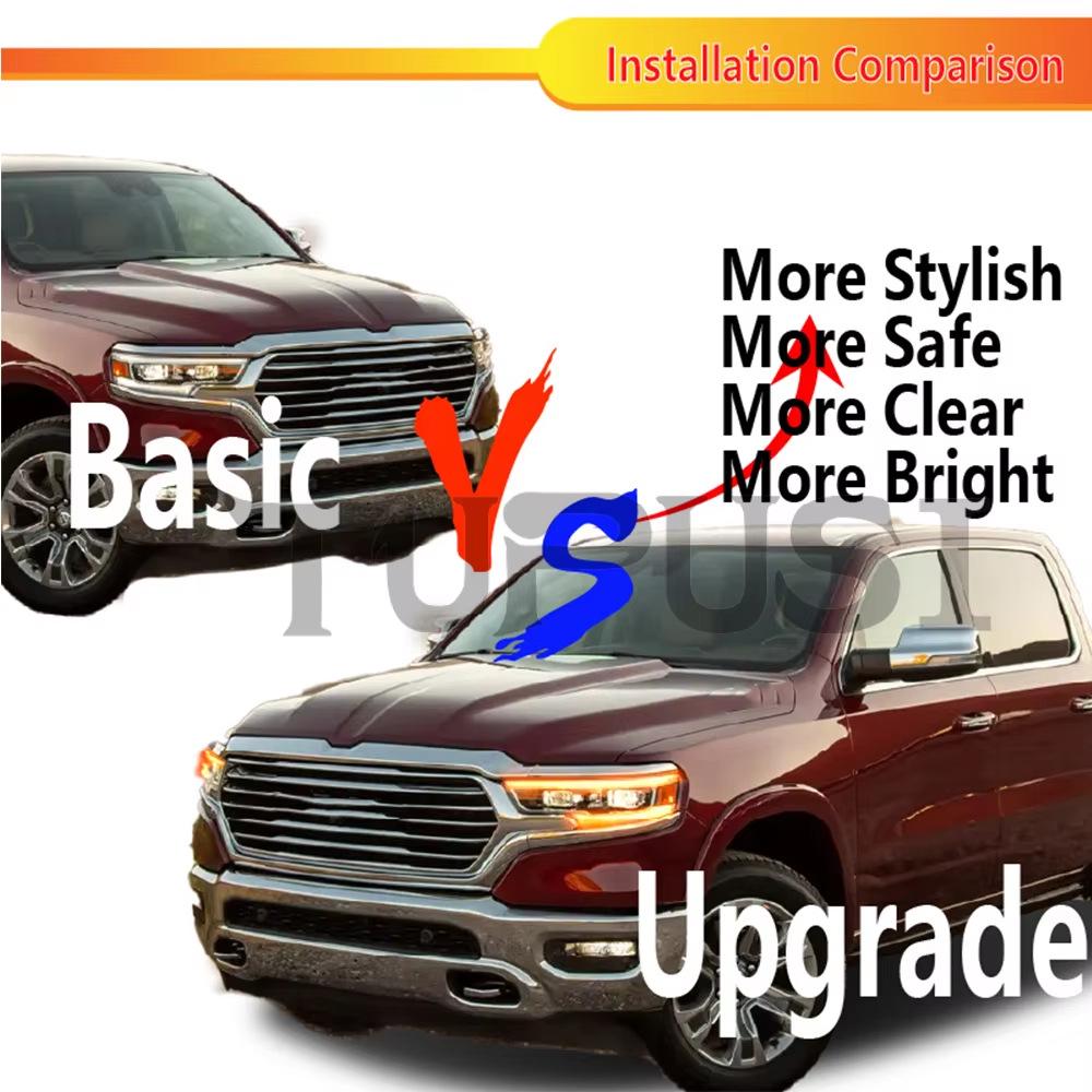 LED Daytime Running Light & Turn Signal Module for 2019-2022 Dodge Ram 1500