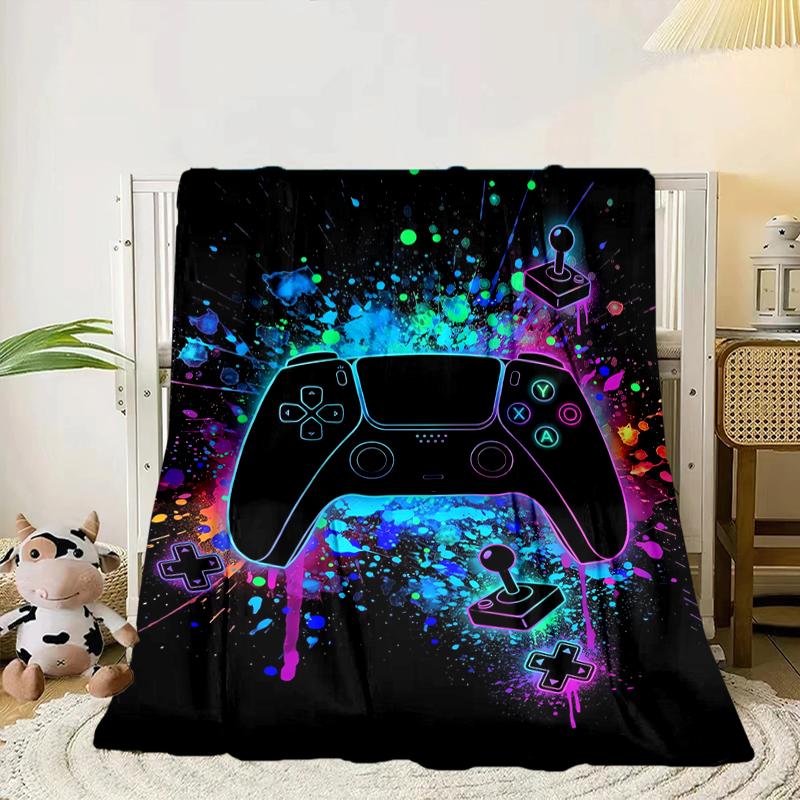 Player Control Duel Blanket Flannel Blanket Throw Blanket Sofa Cover Blanket Soft Premium Blanket Picnic Blanket Tv Blanket Gifts