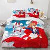3D Cardcaptor Sakura Bettwäsche-Set Bedrucktes Bettwäsche-Set Mit Kissenbezug Bettbezug Weich Einzel Doppel Queen King Size Heimtextilien