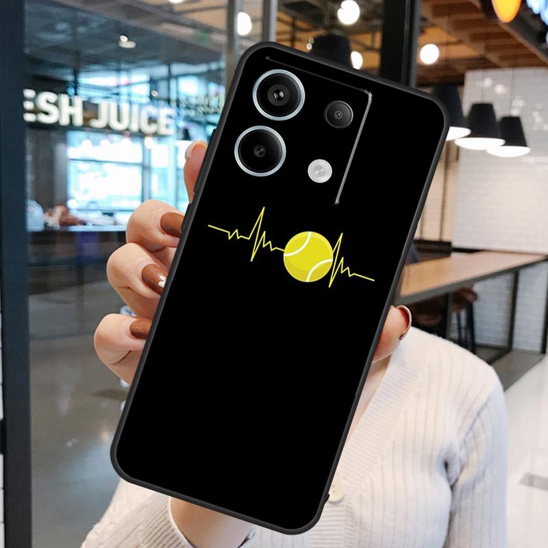 Tennisballschläger Hülle Für Xiaomi Redmi Note 11 9 10 12 13 14 15 Pro Plus Redmi 15 15C 10C 12C 13C 14C Abdeckung