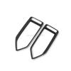 For Mazda CX-8 CX8 2017-   2024 Carbon Fiber Front Air Condition Vent Outlet Cover Trim Interior Car Accessories