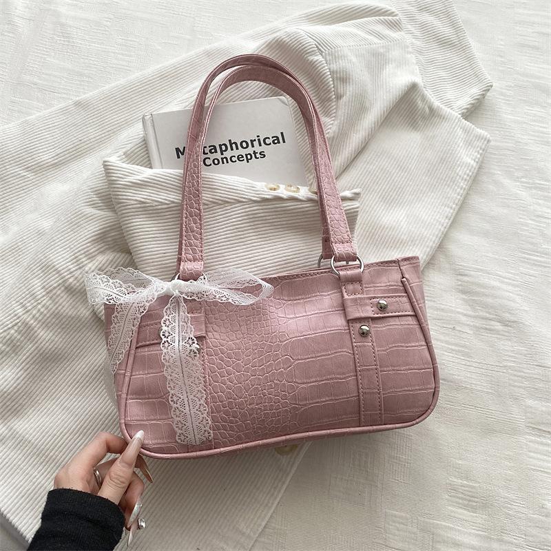 Underarm Bag - Sweet, Cool, Lady-like, Fashionable, Niche Small-sized Shoulder Bag with Large Capacity