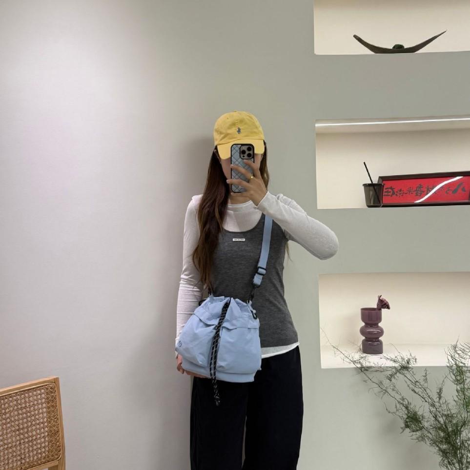 Women's Lightweight Nylon Crossbody Bag - Large Capacity, Casual, and Versatile Shoulder Backpack