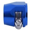 12AN Hose Finisher Clamp Connector Finishing Clip for Fuel Oil Diesel Gas Air Flexible TubeBlue