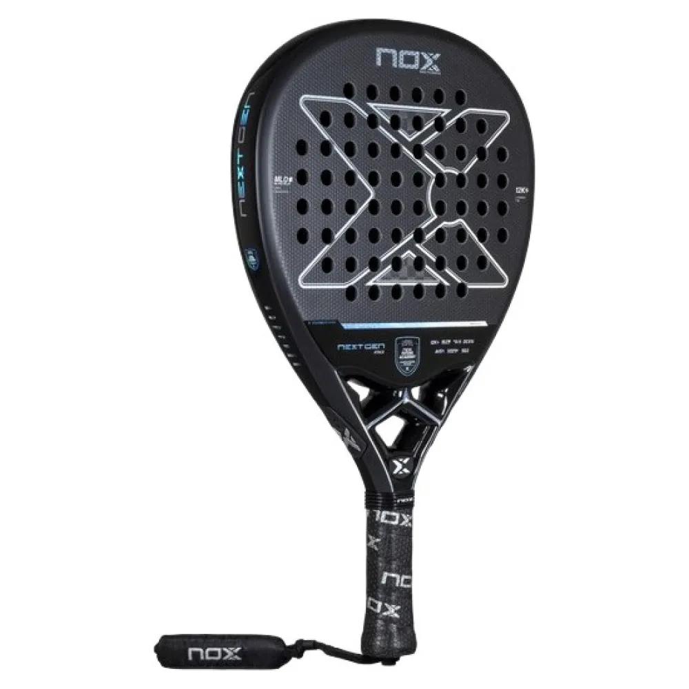 Nox Nextgen Pro Attack 12K NFA Series padel racket 12K carbon Silver