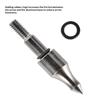 Punte per Frecce da Tiro con l'Arco Metallo Avvitabili Punte da Campo con Anello di Gomma per Aste Frecce da 8.8mm Accessori Tiro a Segno Caccia