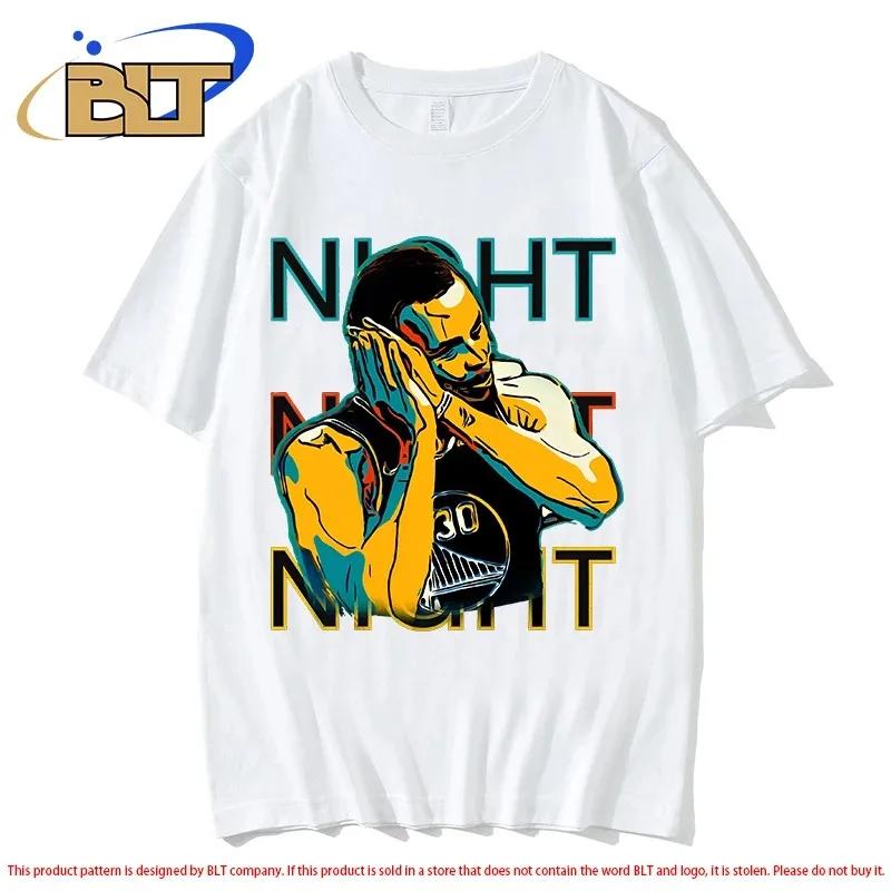 Stephen Curry Fan Clothing Summer Adult Short-sleeved Fashionable T-shirt Sports Tops for Ventilate Men and Women