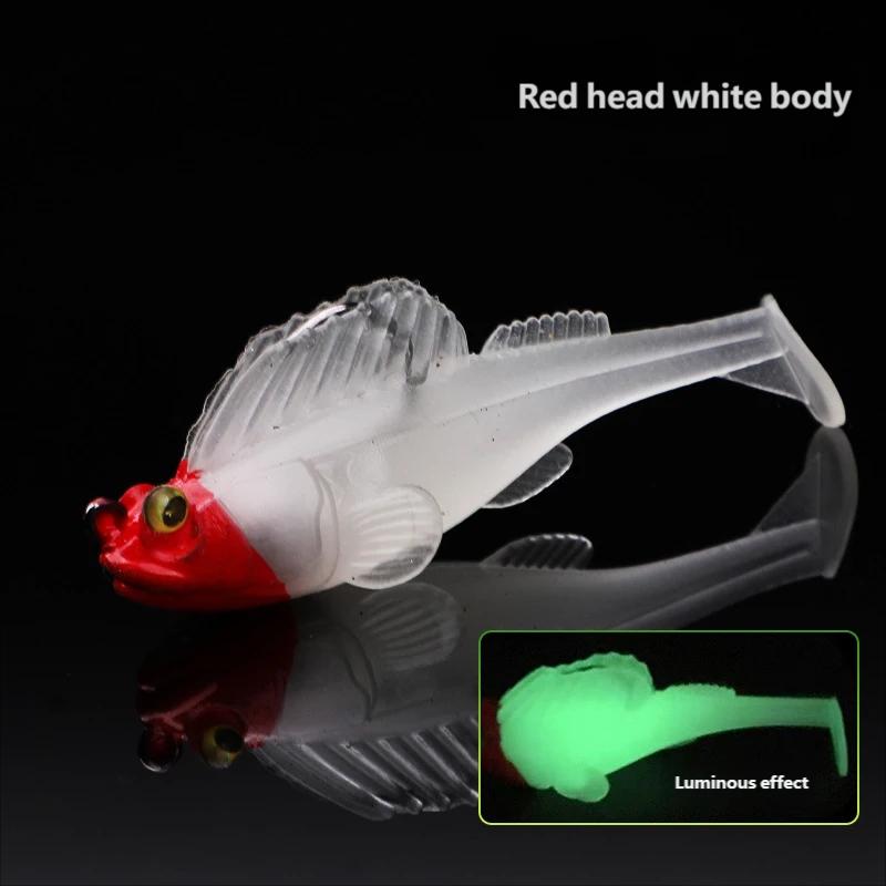 

Jigging Soft Bait Weedless Bottom Bouncing Lead Core Lure for Perch Bass Catfish Snakehead Saltwater Freshwater Fishing Fishing Tackle 7G