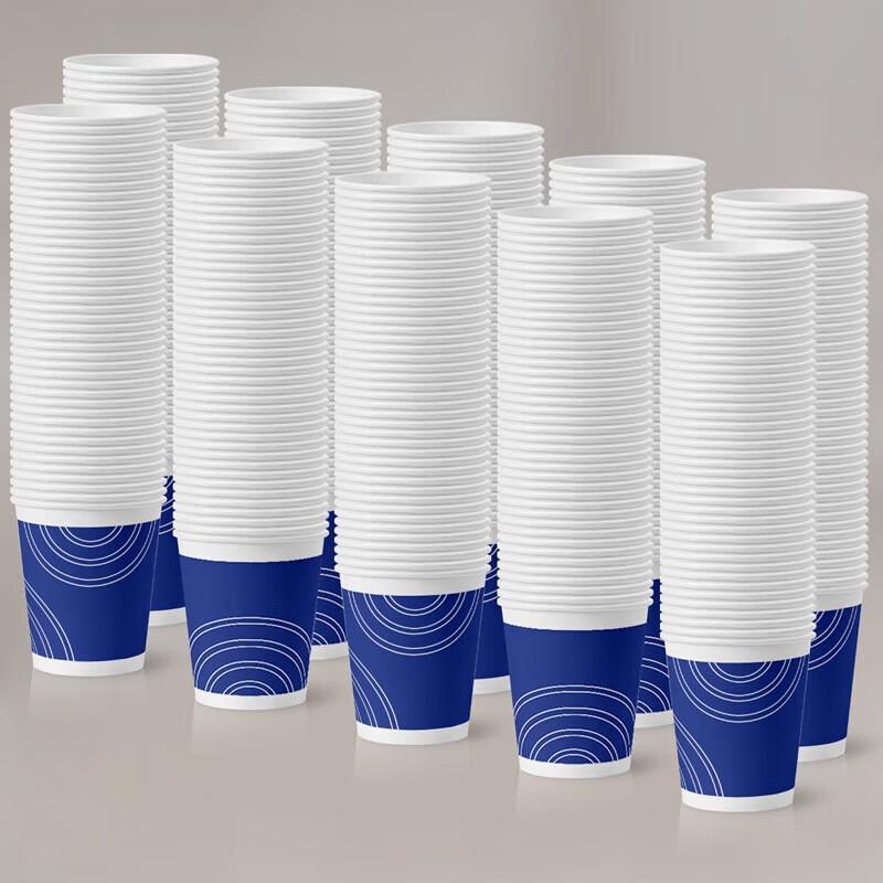 Thickened Disposable Coffee Cups with Plant-Based Ink