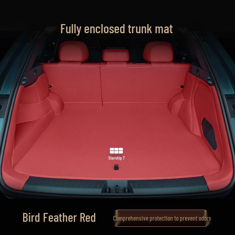 Galaxy Starship 7EM-i Trunk Mat: Full-Coverage Interior Modification Accessory