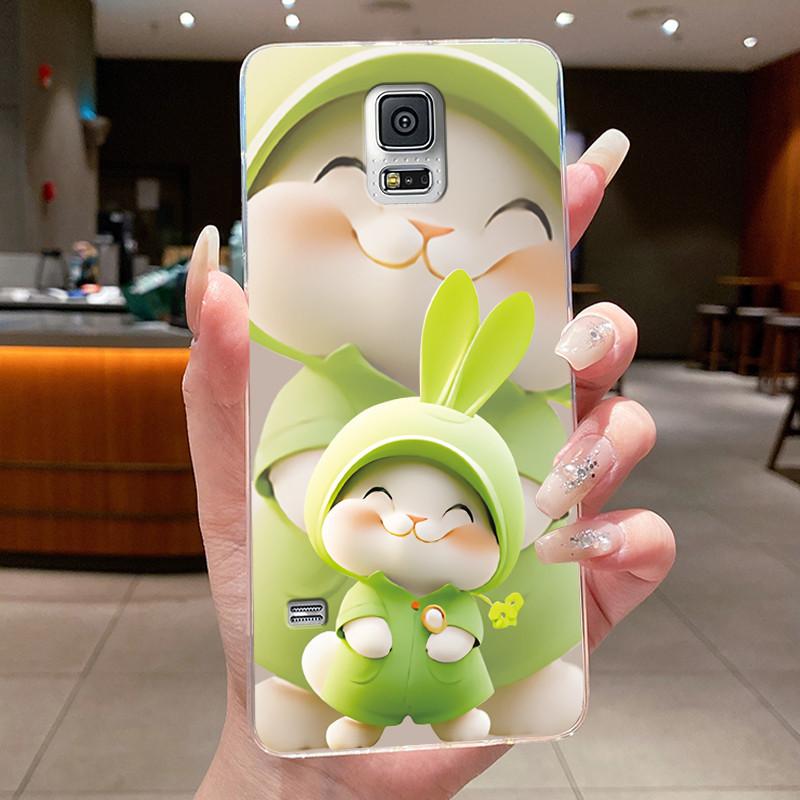 Casing For Samsung Galaxy Note 4 Note 3 Luxury Dragon Cute Cool Boys Girls Soft silicone Phone Case Back Cover Transparent Shell