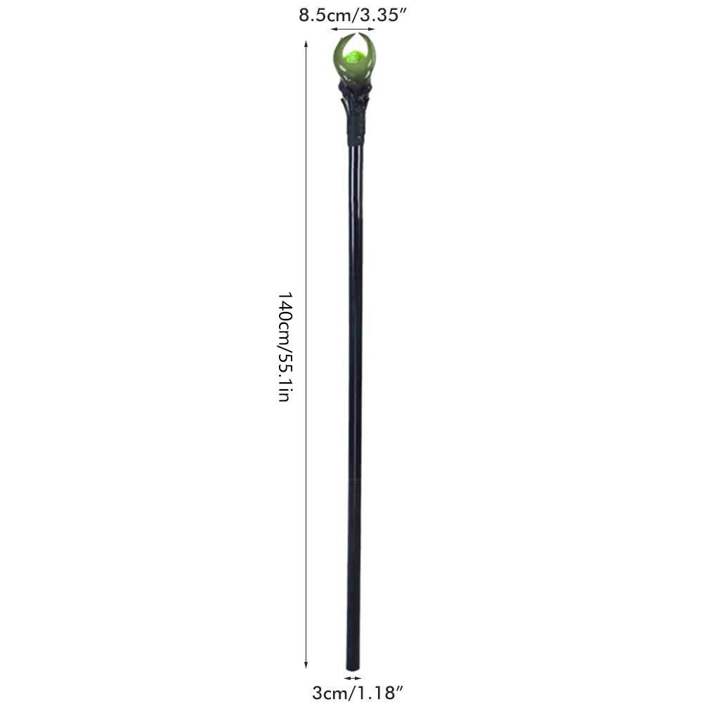 Halloween Film Figure Cosplay Wand Detachable Wand with LED Light Party Costume Props Cosplay