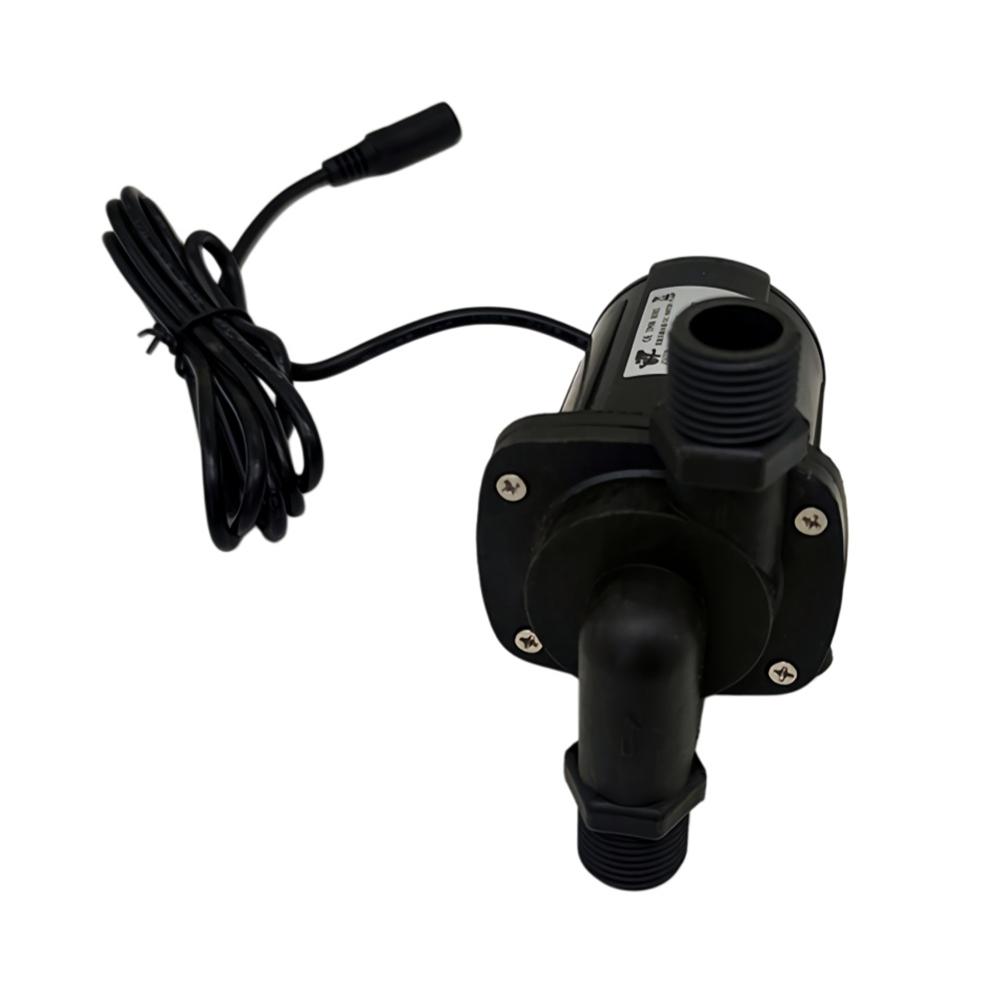 1000C DC 12/24V Large Flow Submersible Water Pump Swimming Pool Pump Solar Pump Hot Water Recirculating Pump 2000L/H 5 Meters