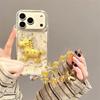 Epoxy rich horse is suitable for Apple 11PRO mobile phone case, golden pony iphone11PRO transparent protective case 11.