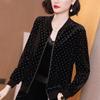 Summer Women Chiffon Jacket Thin Breathable Baseball Uniforms Long Sleeve Printed Jacket Loose Short Plus Size Sunscreen