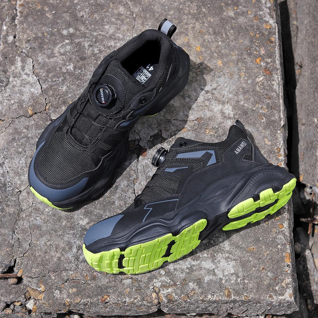 All-Season Casual Footwear Low Top Safety Shoes Steel Toe Boots Non Slip Indestructible Shoes For Warehouse & Logistics Work