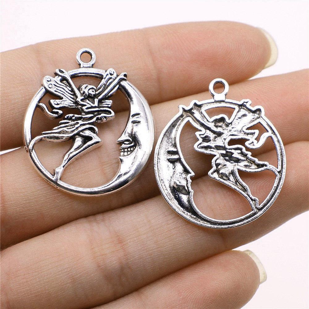 Big Angel Charms Pendant Couple Jewelry Unusual Gifts For