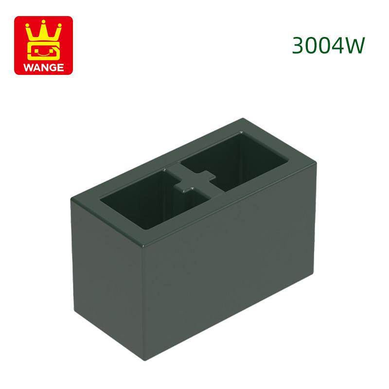 

Non-Toxic 147Pcs/Lot High 2-Hole Double-Sided Building Block Moc Color Accessories Compatible With 3004W Brick Diy Children Toy Gift about 147pcs