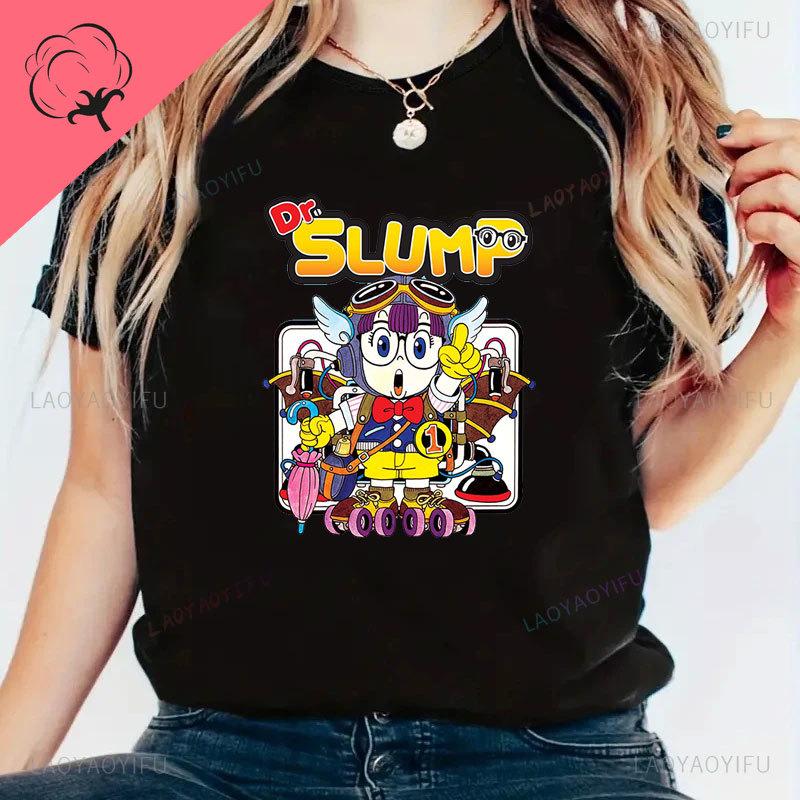 

T Shirt Women Harajuku Unisex Tee Cute Tshirt Arale Norimaki Dr Slump Tee Women Clothing S