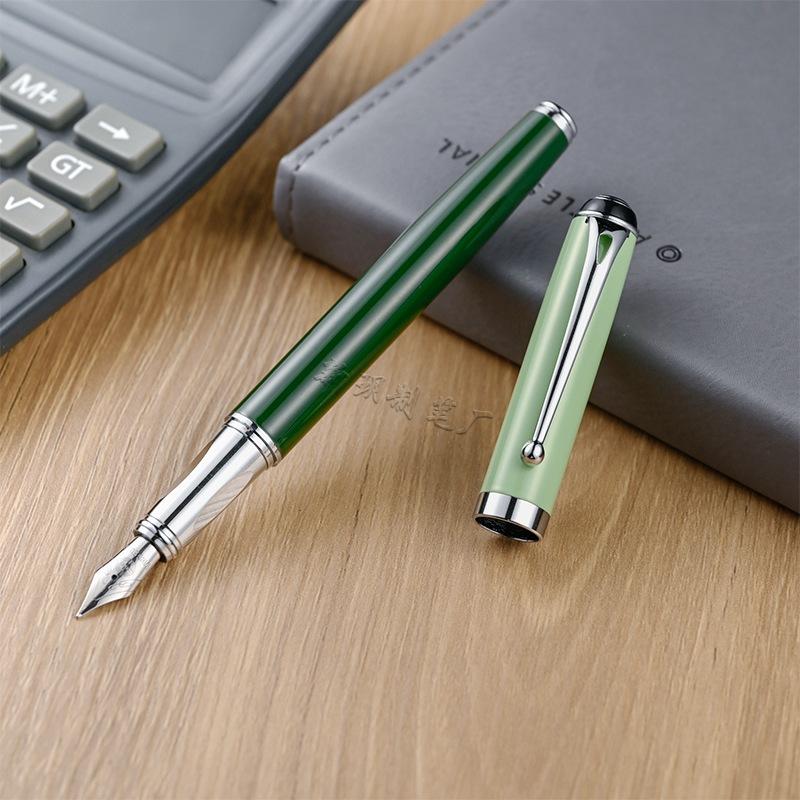 Morandi Color Metal Pen Enterprise Business Office Signature Pen Pen Teacher Gift Pen Orb Pen Print