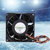 CPU Cooler Dual Ball PWM 4 Wire Computer Chassis Cooling Fan 4900RPM Speed 12V 0.87A
