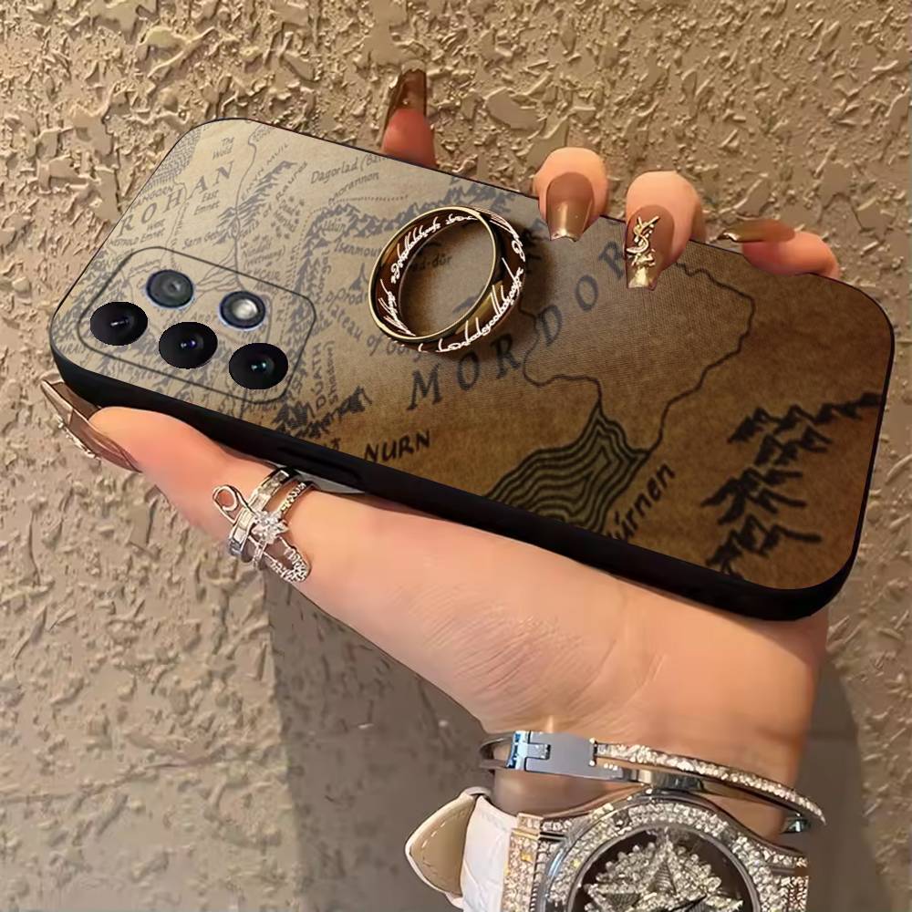 

The L-LordS R-Rings Phone Case For Samsung Galaxy A13,21s,22,31,32,52,53,71,80,A91 Soft Black Cover SamsungNote10