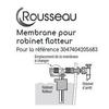 Membrane Pour Robinet Flotteur Silencieux - ROUSSEAU - Cetifié NF